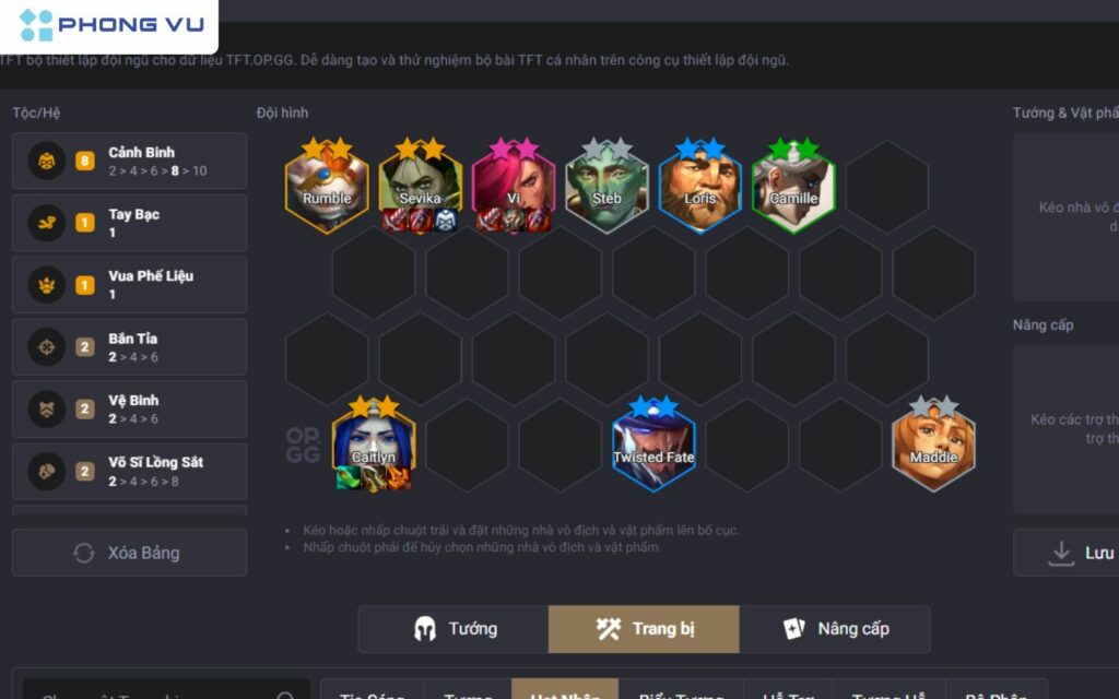 Gợi ý 17 đội hình DTCL mùa 13 mạnh nhất, leo rank thần tốc 9 Đội hình dtcl Cảnh binh