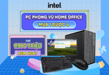 Tháng 12: Mua PC văn phòng Phong Vũ nhận ngay 4 phần quà cực đỉnh Tháng 12: Mua PC văn phòng Phong Vũ nhận ngay 4 phần quà cực đỉnh