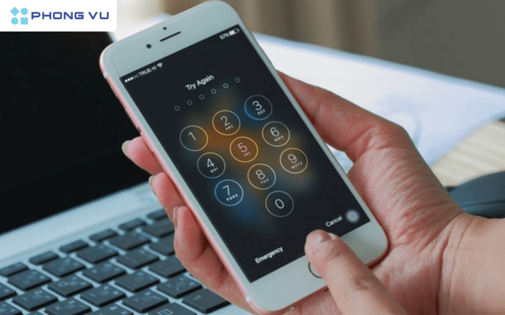 Cách mở điện thoại iPhone khi quên mật khẩu không cần máy tính