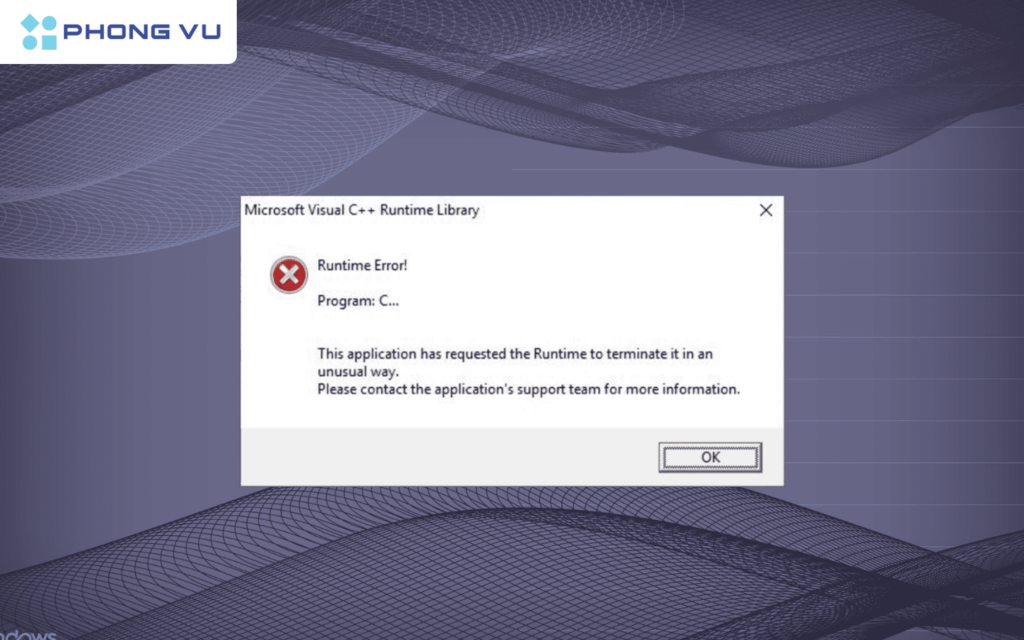 Lỗi Runtime Error là gì?