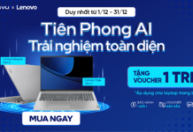 AI Month: Mua Laptop AI Lenovo – Nhận Ngay Coupon Giảm Đến 1 Triệu tại Phong Vũ! “AI Month Lenovo” – cơ hội vàng để sở hữu các mẫu laptop Lenovo tích hợp công nghệ AI tiên tiến với giá cực ưu đãi