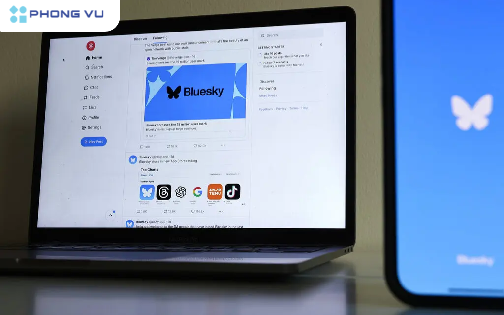 So với Threads và Twitter, Bluesky có lợi thế hơn về khả năng tùy chỉnh và kiểm soát trải nghiệm người dùng