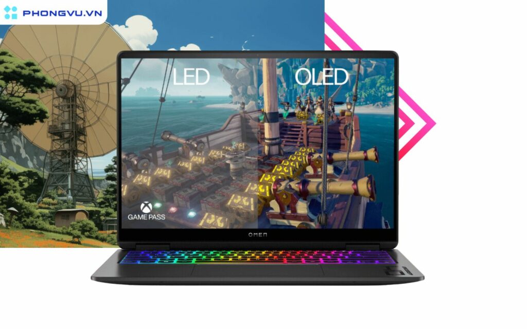 HP OMEN là dòng laptop gaming cao cấp nhất của HP, được thiết kế dành cho các game thủ chuyên nghiệp