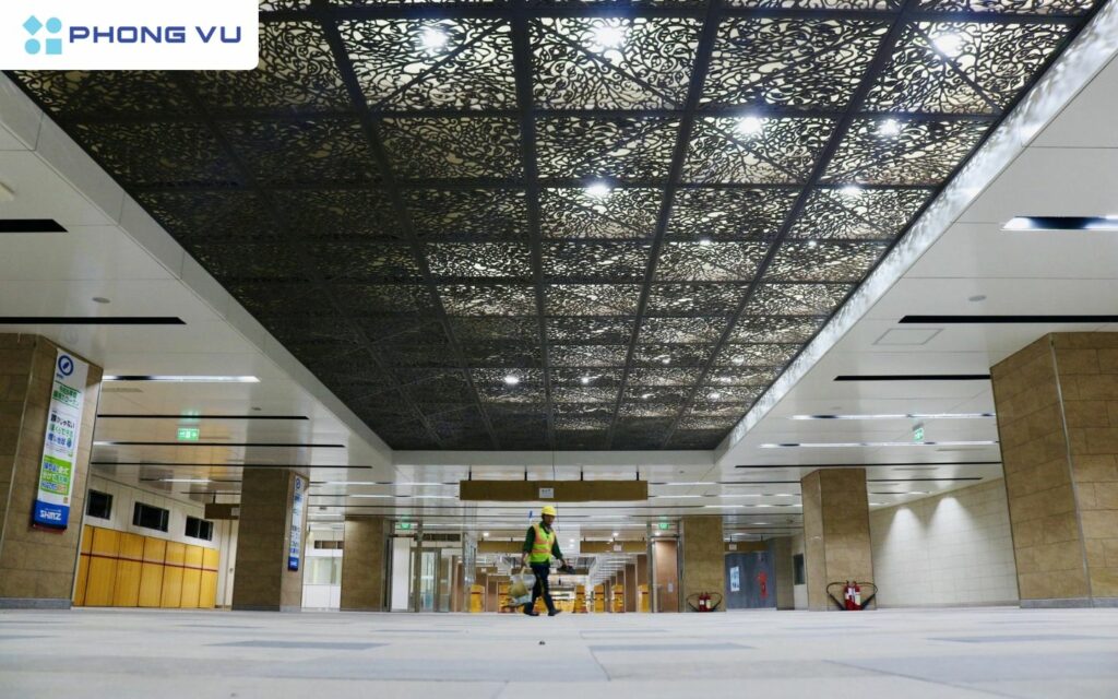 Ga Nhà hát Thành phố được thiết kế ngầm dài 190m