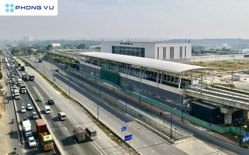 Ga An Phú là nhà ga loại C