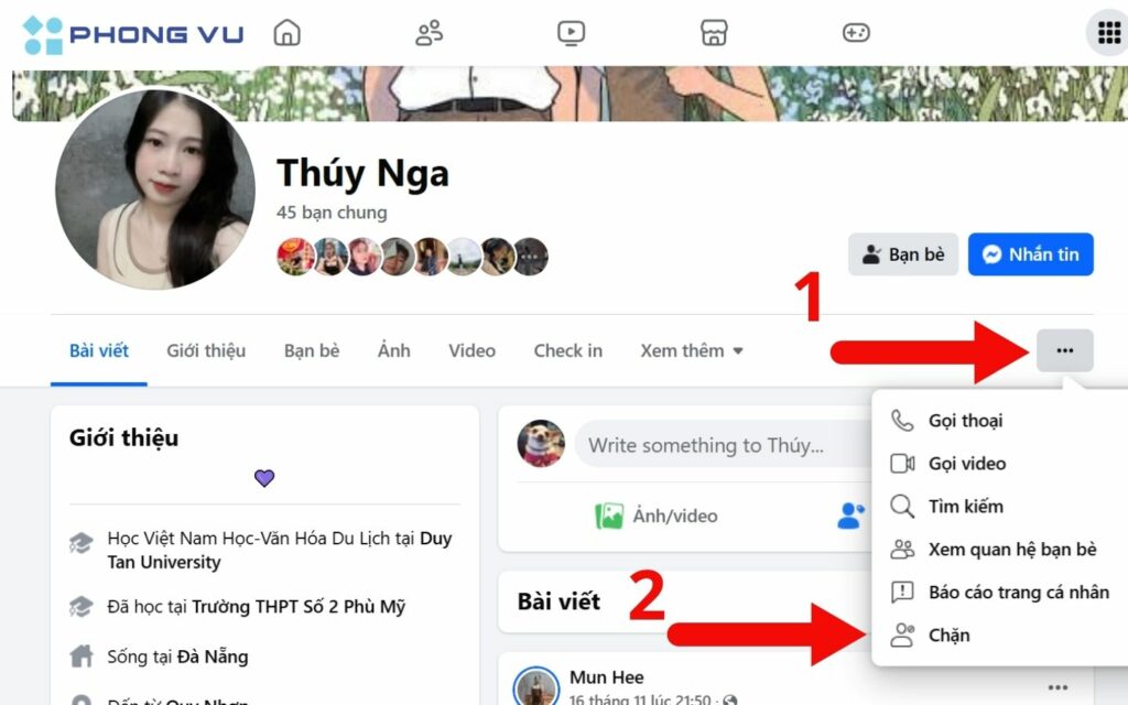 5 Cách chặn tag trên Facebook không phải ai cũng biết 4 Chọn chặn