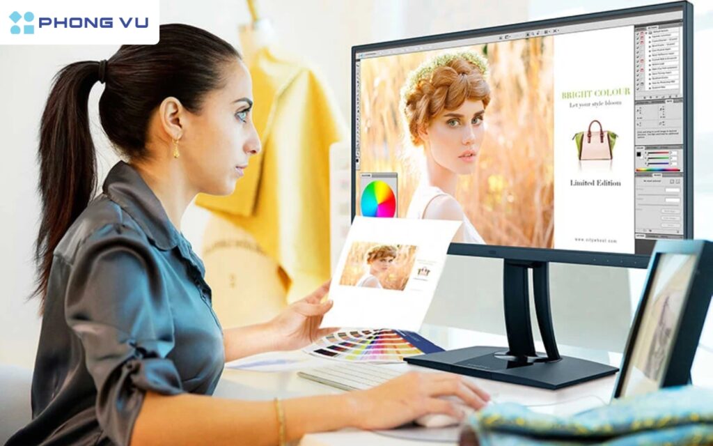 Độ sáng và độ tương phản khi chọn màn hình đồ họa