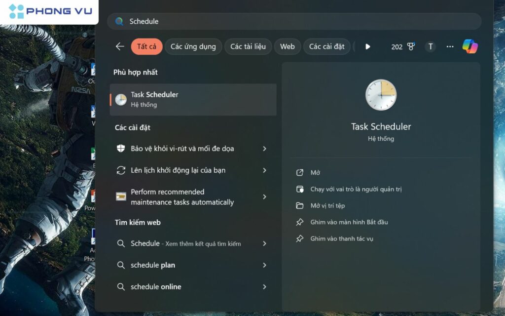 Cách hẹn giờ tắt máy tính trên Windows bằng lệnh Task Scheduler
