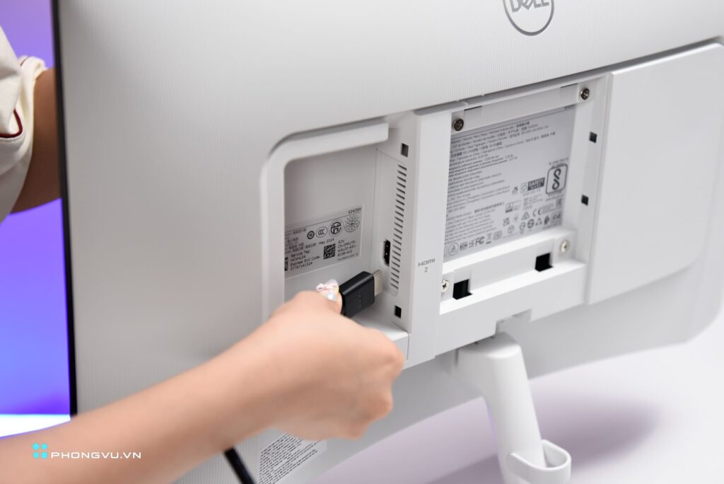 Màn hình Dell S2425H được trang bị 2 cổng HDMI