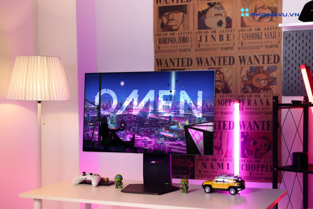 Với độ phủ màu 98,5% DCI-P3, chiếc LG UltraGear 4K OLED 32 inch có thể đáp ứng tốt nhu cầu thể hiện màu sắc chính xác