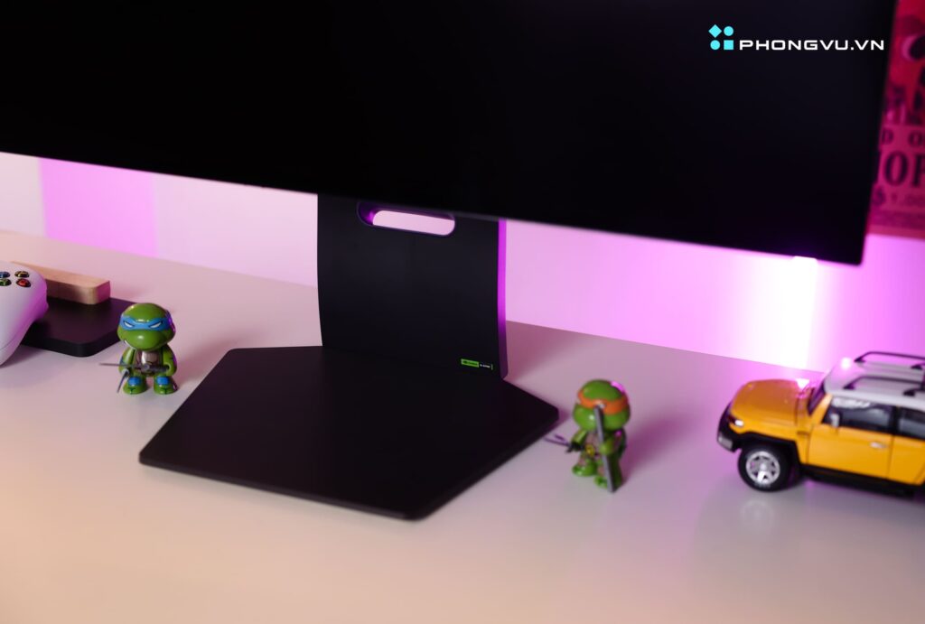 Chân đế cứng cáp, hạn chế hiện tượng rung lắc