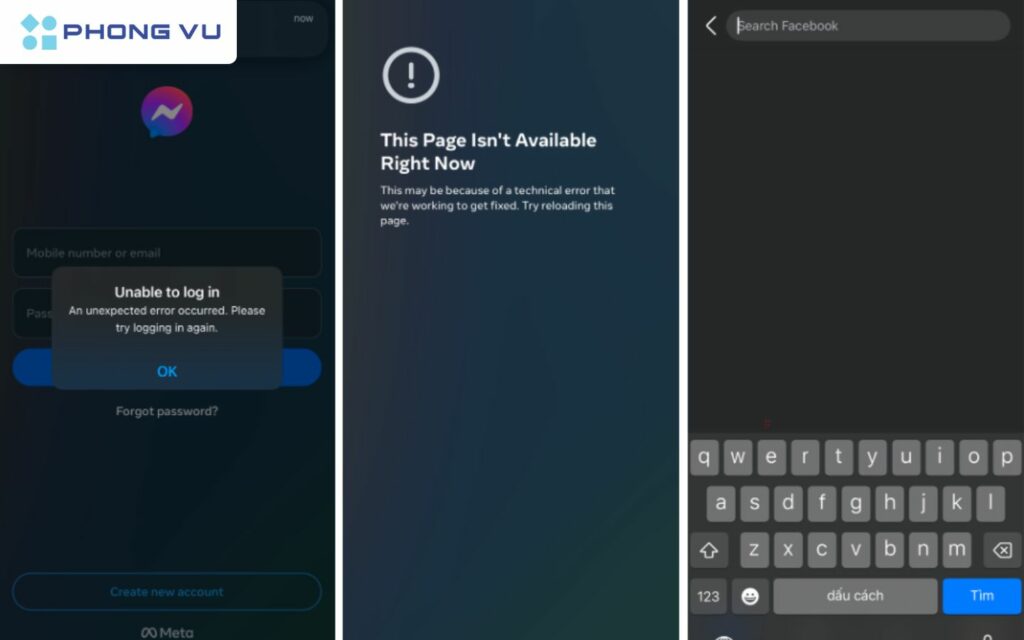 Facebook sập trên toàn cầu, Instagram, Threads cũng không thể truy cập rạng sáng 12.12