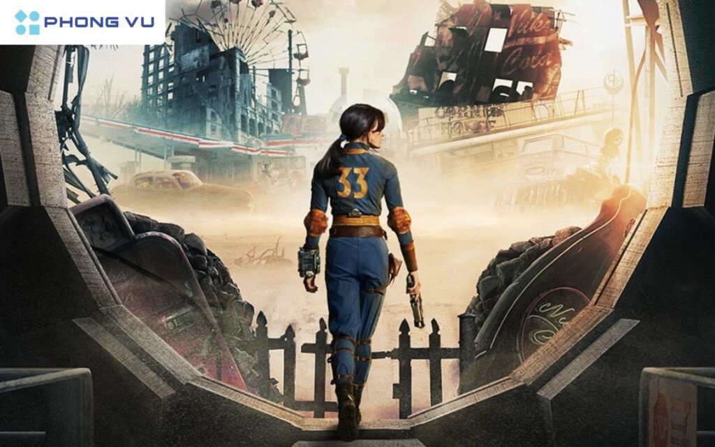 Trong phim, Lucy sẽ là một cô gái sống cả tuổi thơ trong hầm trú ẩn Vault