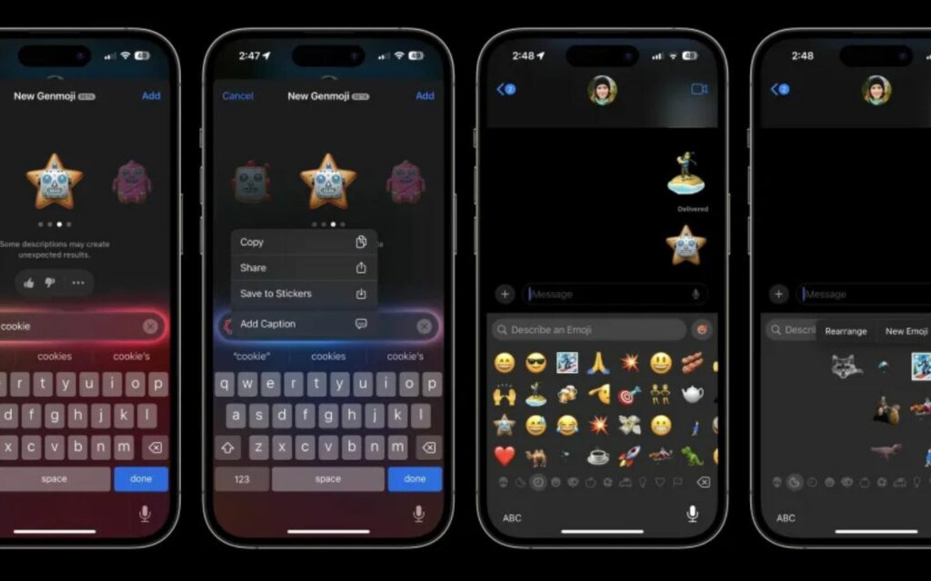 Tính năng Genmoji trong Apple Intelligence