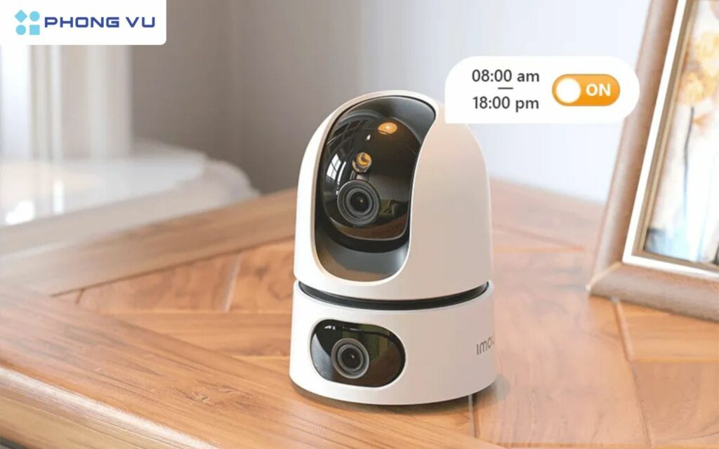 Camera WIFI IMOU Ranger Dual IPC-S2XP-10M0WED sở hữu 2 ống kính 5MP với tầm nhìn 360 độ