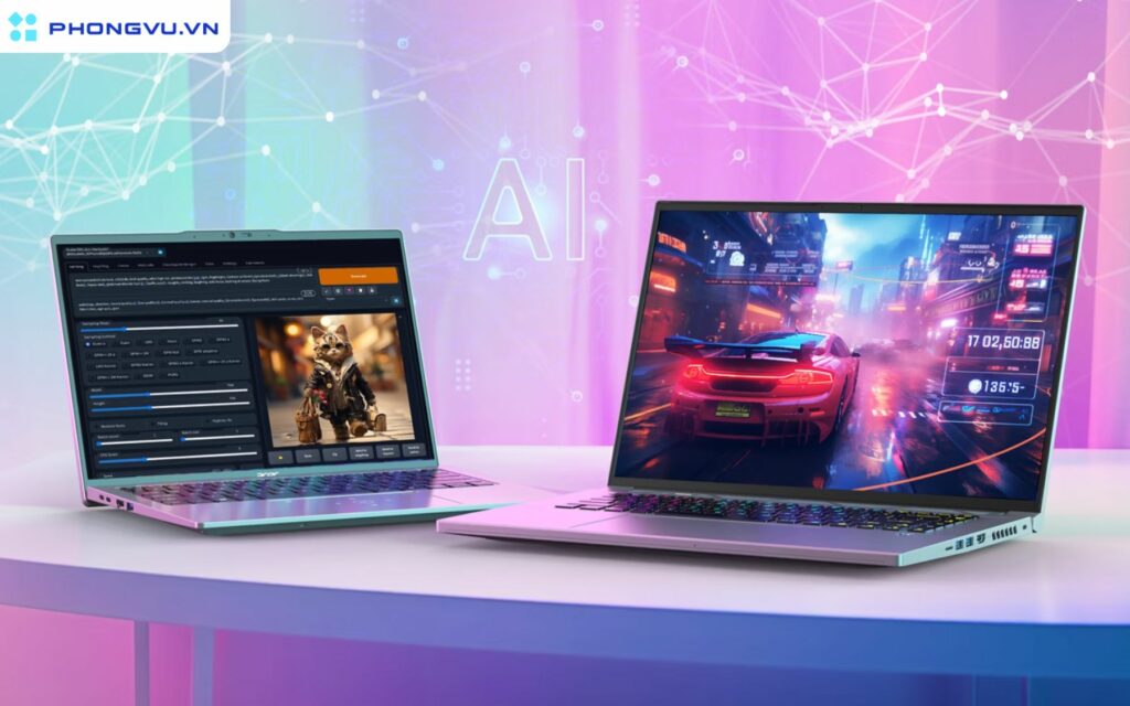 Top 6 laptop Acer AI tích hợp công nghệ AI mới nhất cực kì đáng mua 2 Laptop Acer AI được thiết kế với sự tinh tế và hiện đại, mang đến trải nghiệm thẩm mỹ