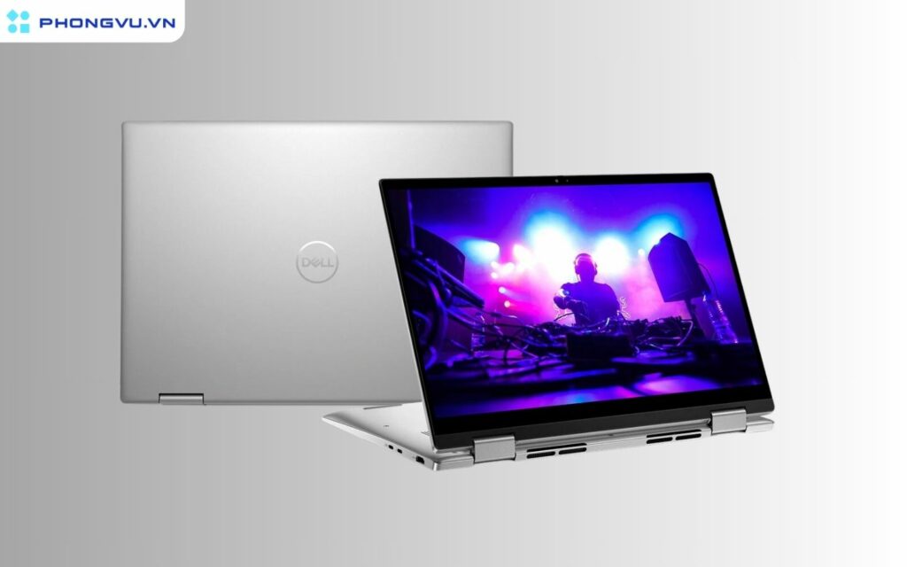Dell Inspiron T7430 nổi bật với thiết kế gập 360 độ độc đáo, mang đến sự linh hoạt tối đa cho người dùng
