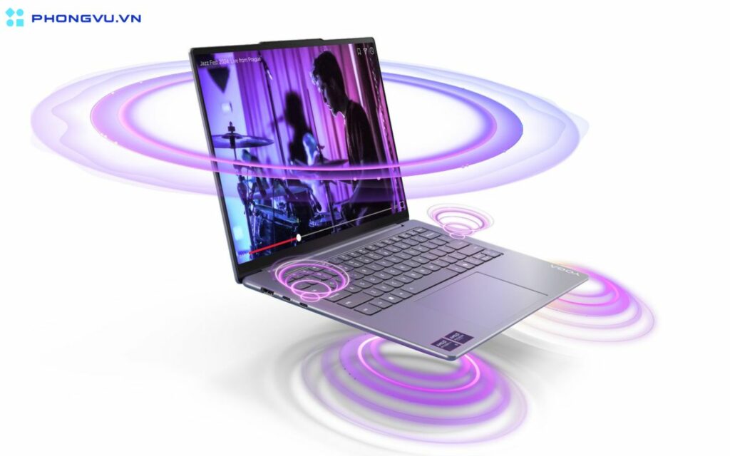 Yoga Pro 7 14ASP9 được trang bị AMD Ryzen™ AI 9 365 kết hợp NPU XDNA™, đạt chuẩn Copilot+ PC