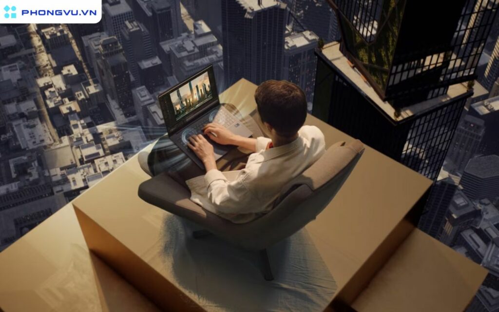 Laptop LG được trang bị những linh kiện hiện đại nhất là Intel Core Ultra