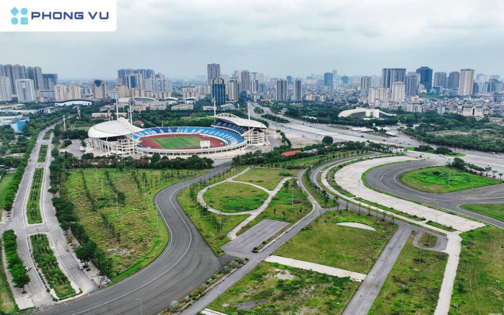 Xem pháo hoa ở Đường đua F1