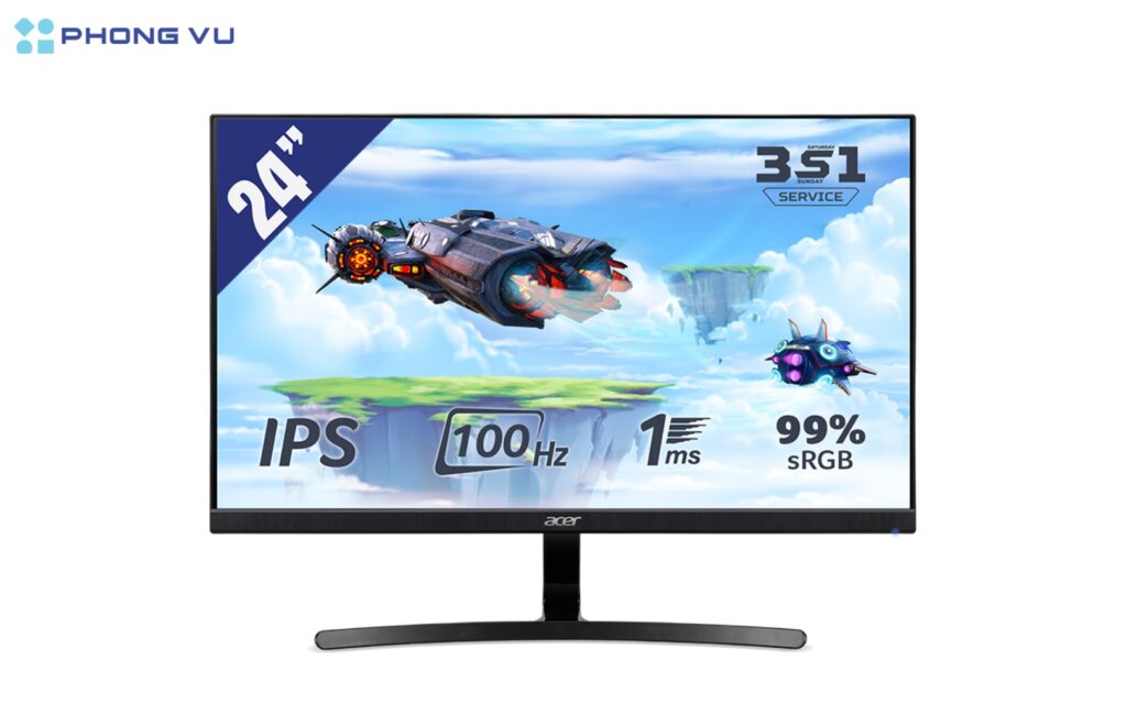 Top 3 màn hình gaming trong phân khúc dưới 3 triệu đồng đáng mua nhất 8 Màn hình gaming ACER K243Y E mang đến hiệu suẩt ấn tượng trong phân khúc dưới 3 triệu đồng