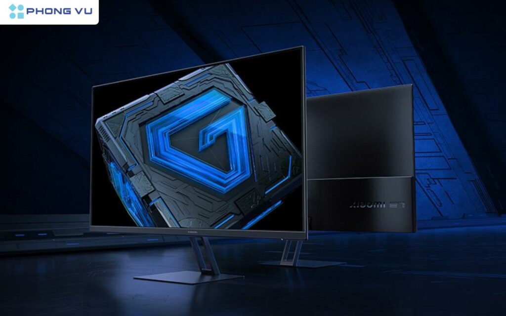 Xiaomi G27i EU được thiết kế với viền màn hình cực mỏng, tạo nên vẻ ngoài hiện đại và tối giản, phù hợp với không gian làm việc hiện đại. 