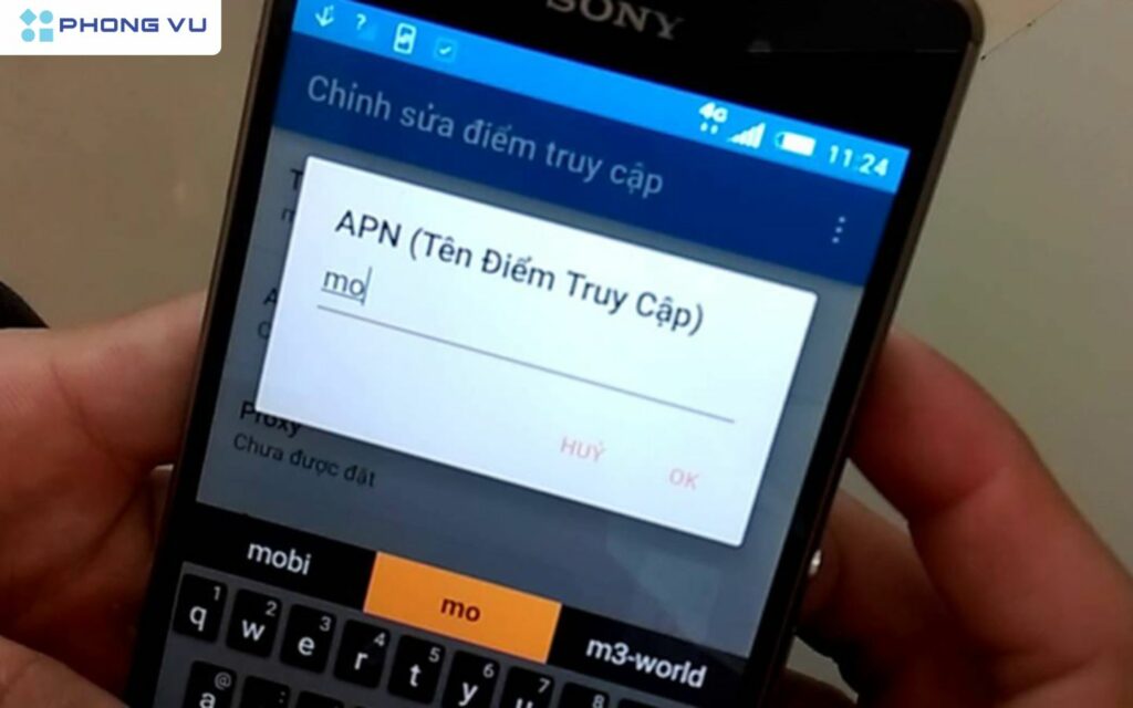 Mạng Mobifone bị lỗi phải làm sao? Cách khắc phục đơn giản 3 Cấu hình mạng chưa được cài đặt đúng hoặc xảy ra lỗi trong thông số APN (Access Point Name) sẽ khiến thiết bị không thể kết nối được với Internet.