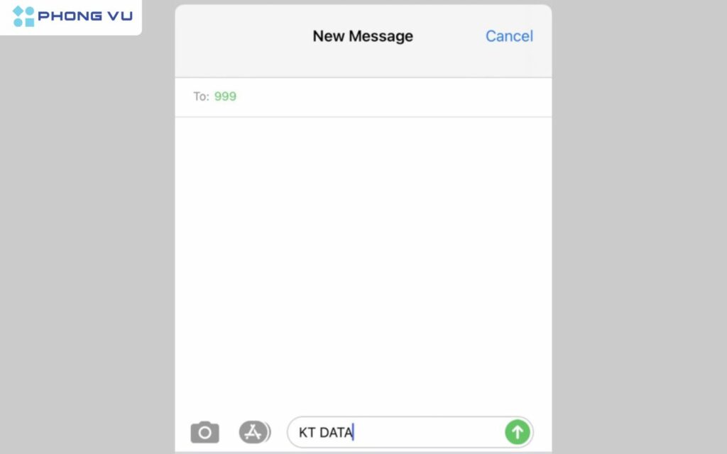Mạng Mobifone bị lỗi phải làm sao? Cách khắc phục đơn giản 4 Soạn tin nhắn KT DATA gửi 999 để kiểm tra dung lượng còn lại.