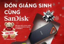 Mua ổ cứng và thẻ nhớ Sandisk tại Phong Vũ nhận gấu bông cực đáng yêu