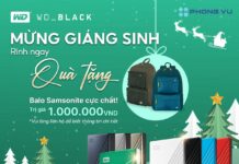 Mua ổ cứng WD tại Phong Vũ, rinh quà Giáng sinh trị giá 1 triệu đồng