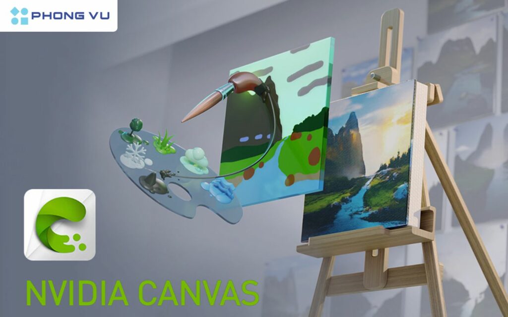 Nvidia Canvas là gì? Cách tải và sử dụng Nvidia Canvas để vẽ tranh AI 1 NVIDIA Canvas là một phần mềm vẽ tranh miễn phí sử dụng công nghệ trí tuệ nhân tạo AI
