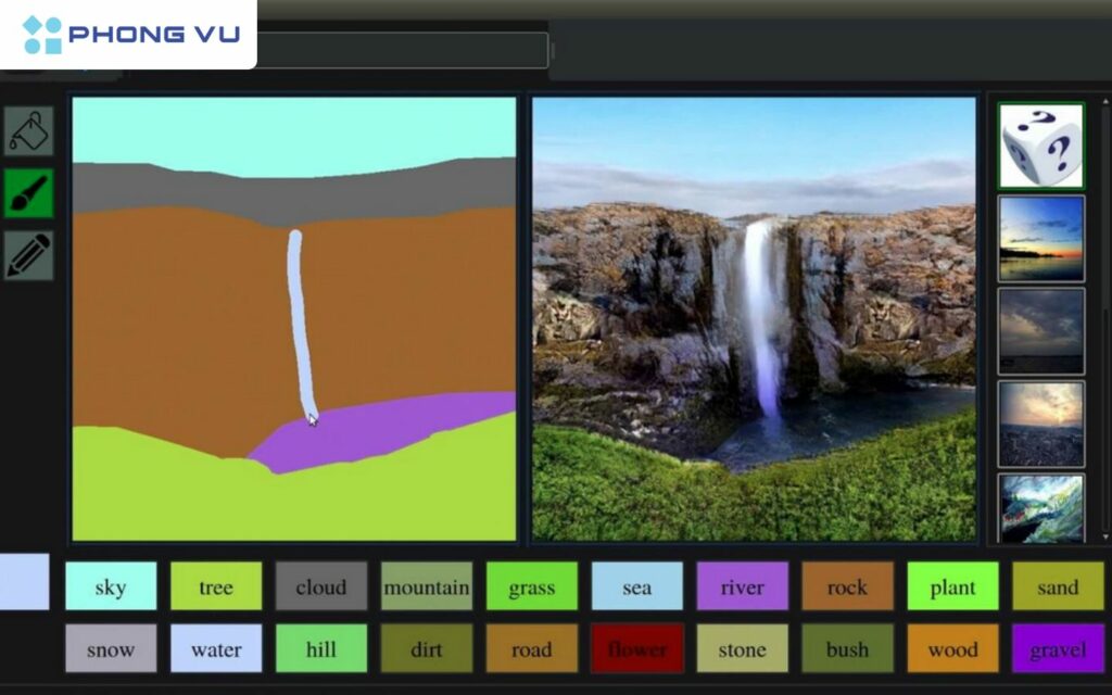 Nvidia Canvas là gì? Cách tải và sử dụng Nvidia Canvas để vẽ tranh AI 3 Các công cụ thiết kế đa năng, dễ sử dụng
