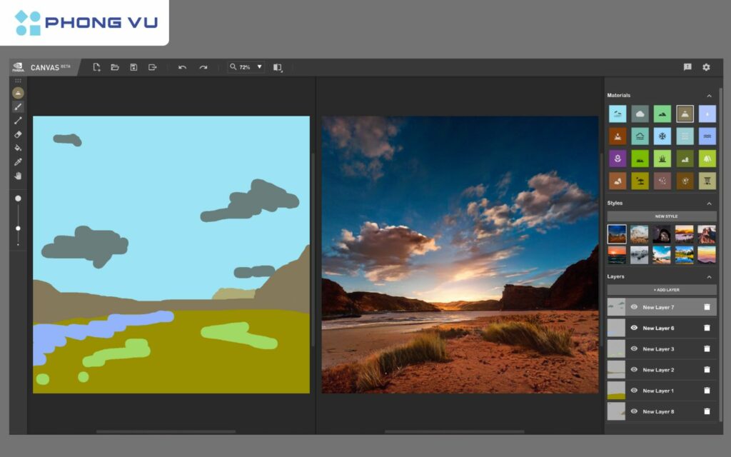 Nvidia Canvas là gì? Cách tải và sử dụng Nvidia Canvas để vẽ tranh AI 5 Ưu và nhược điểm của Nvidia Canvas