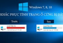 Ổ cứng bị đầy trên máy tính thì phải xử lý như thế nào? Tình trạng ổ cứng bị đầy