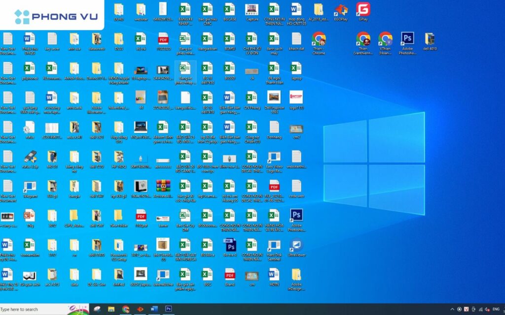 Máy tính lưu trữ quá nhiều dữ liệu khiến ổ cứng bị đầy