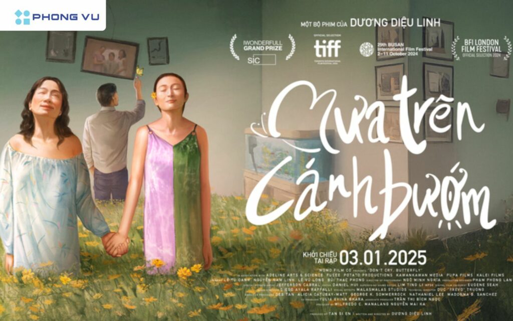 Phim chiếu rạp Mưa Trên Cánh Bướm