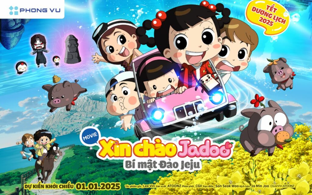 Phim hoạt hình Xin Chào Jadoo: Bí Mật Đảo Jeju