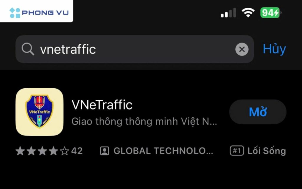 Tải ứng dụng VNeTraffic