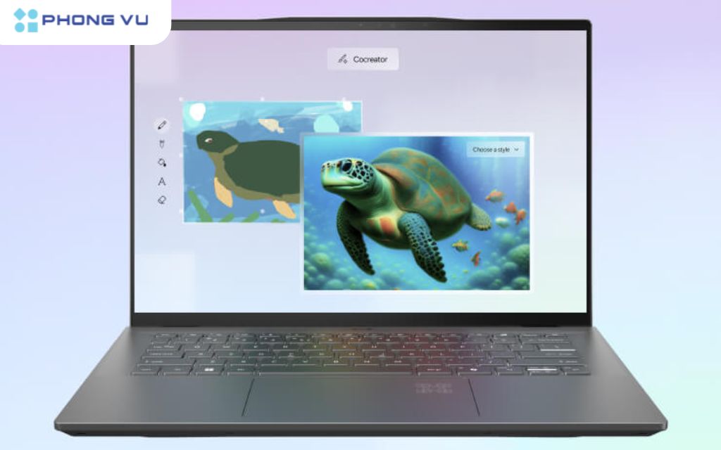 Acer Swift 14 AI là một chiếc laptop văn phòng đáng cân nhắc với điểm mạnh nổi bật đến từ màn hình OLED 2.8K sắc nét, thời lượng pin ổn định cùng webcam QHD cho chất lượng hình ảnh tốt