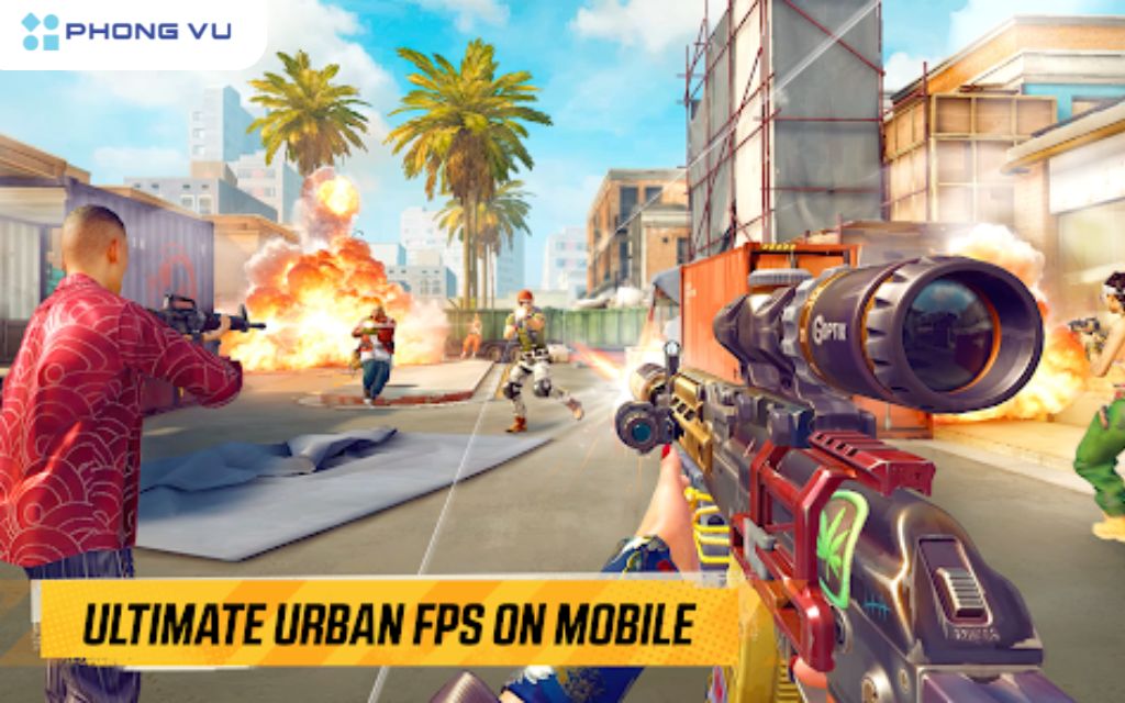 Urban Heat là tựa game bắn súng góc nhìn thứ nhất với bối cảnh đường phố đầy bạo lực