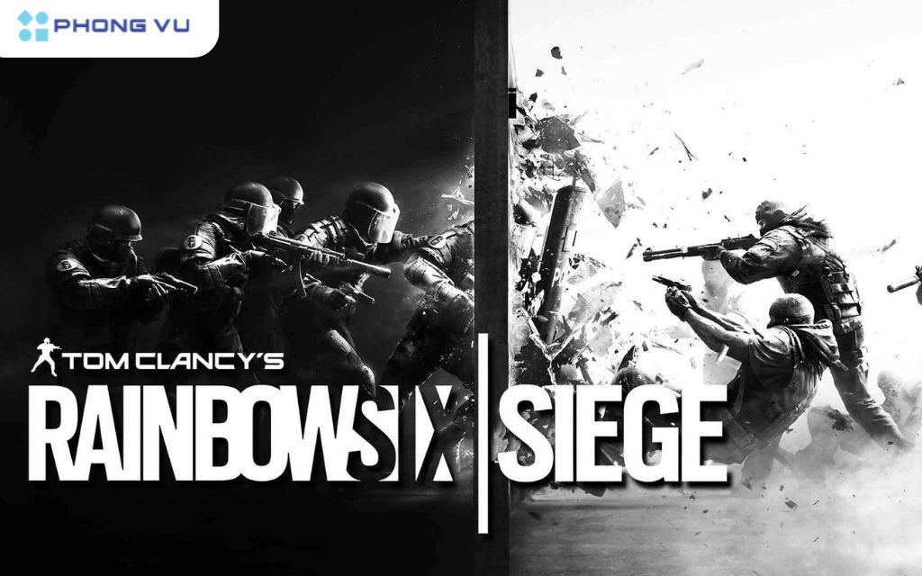 Rainbow Six: Siege là tựa game bắn súng chiến thuật với lối chơi phá hủy môi trường độc đáo
