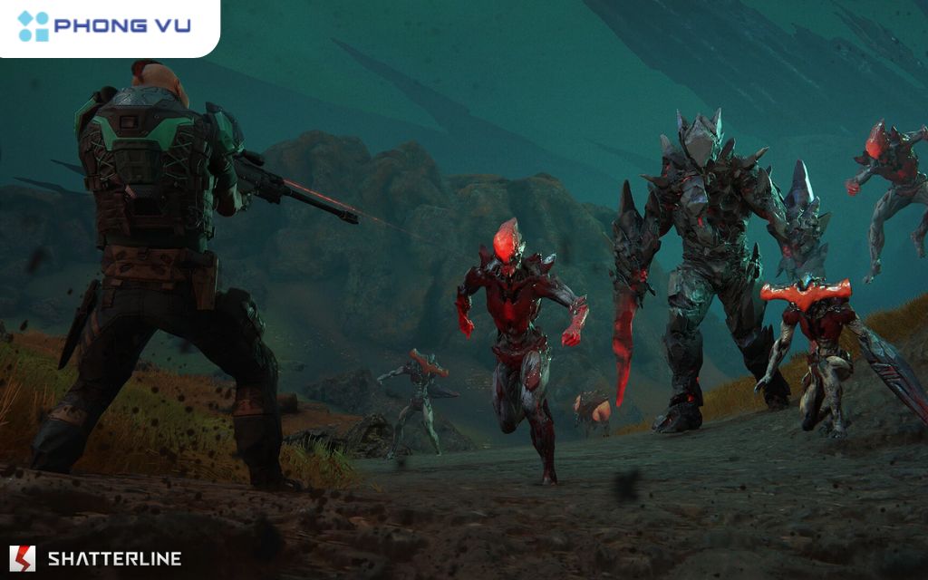 Shatterline là tựa game bắn súng góc nhìn thứ nhất với chế độ chơi co-op PvE và PvP hấp dẫn