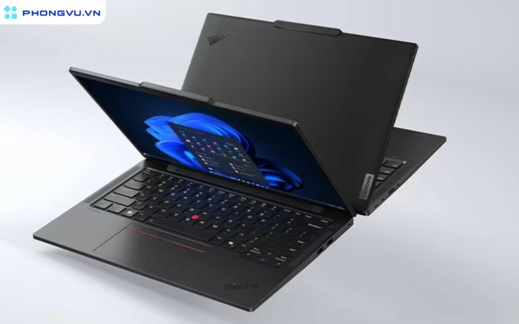 ThinkPad T14s Gen 5 nhanh chóng thu hút sự chú ý nhờ thiết kế mỏng nhẹ, tinh tế