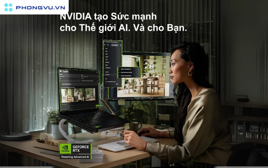 [NVIDIA x ROG x Phong Vũ] Trải nghiệm Laptop Gaming AI - nhận quà hấp dẫn liền tay