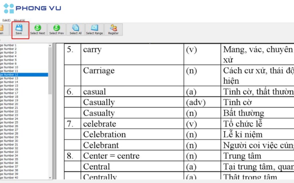  Nhấn "Save" để lưu lại tệp PDF mới.