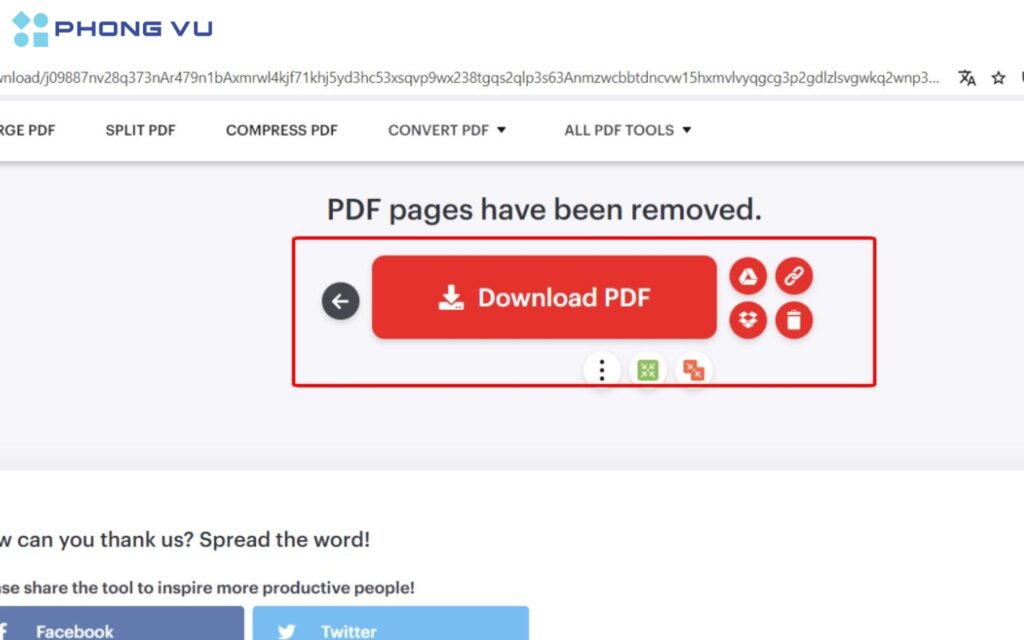 Nhấp vào nút "Download PDF" để tải tệp.