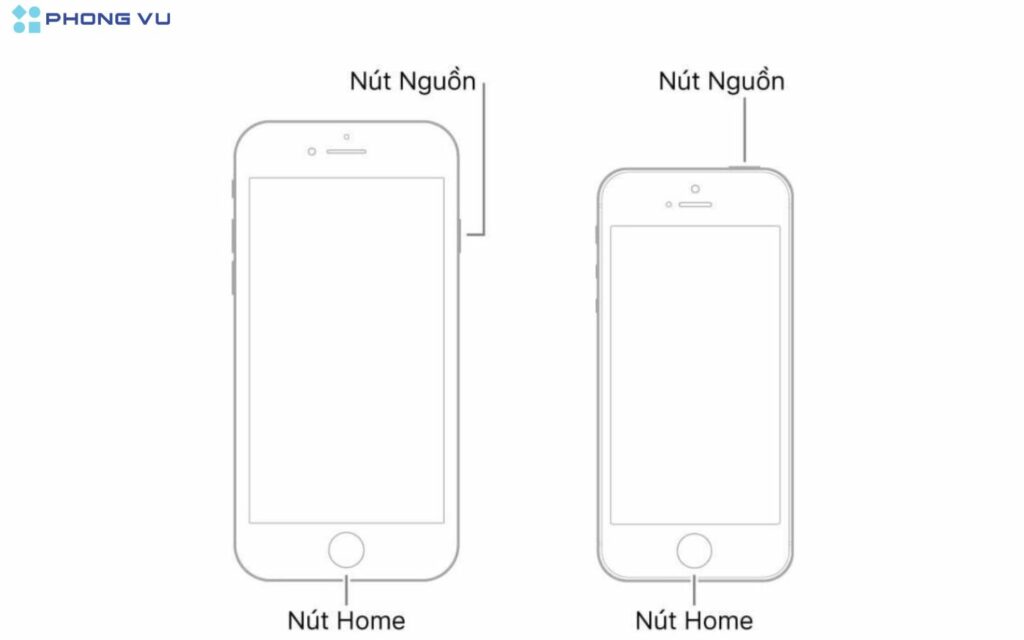 Giữ cho đến khi thấy logo Apple xuất hiện