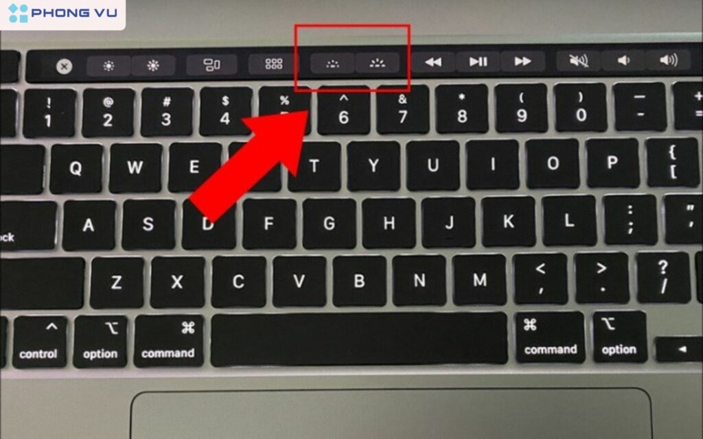 Cách bật, tắt đèn bàn phím trên MacBook