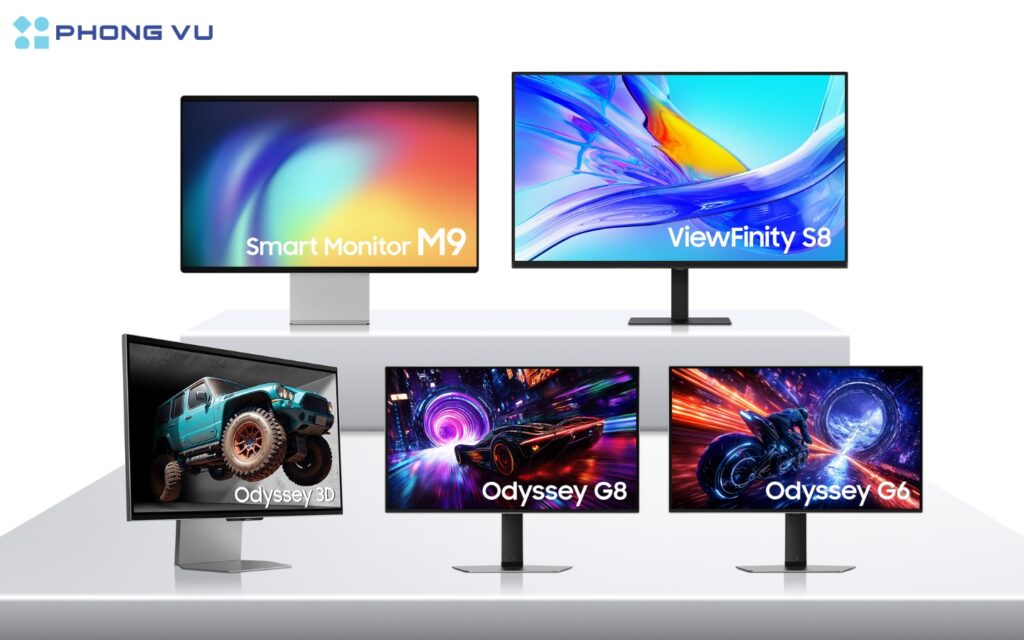 5 mẫu màn hình Samsung mới gây chú ý tại sự kiện Triển lãm Điện tử Tiêu dùng CES 2025  