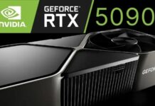 RTX 5090 điểm chuẩn hơn hẳn 4090, cao hơn tới 36%